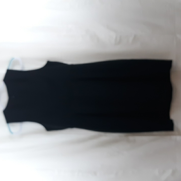 Ladies J. Crew Black Scalloped Dress NWT'S - Picture 2 of 5